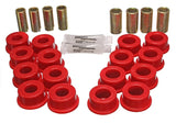 Energy Suspension 84-95 Chevy Corvette Red Rear End Control Arm Bushing Set Energy Suspension Bushing Kits  AXOPROS