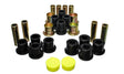 Energy Suspension 87-04 Dodge Dakota / 98-03 Durango 4WD Black Front End Control Arm Bushing Set Energy Suspension Bushing Kits  AXOPROS