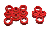 Energy Suspension 87-96 Dodge Dakota 2WD Red Body (Cab) Mount Set Energy Suspension Bushing Kits  AXOPROS