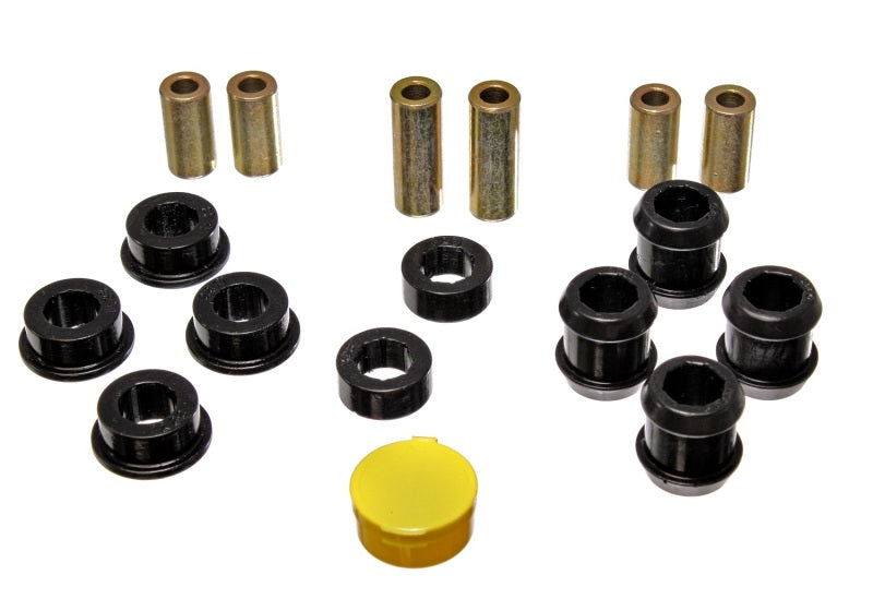 Energy Suspension 88-91 Honda Civic/CRX Black Front Control Arm Bushing Set Energy Suspension Bushing Kits  AXOPROS