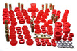 Energy Suspension 88-91 Honda Civic/CRX Red Hyper-Flex Master Bushing Set Energy Suspension Bushing Kits  AXOPROS