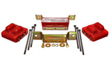 Energy Suspension 88-94 GM Blazer 4WD K Series Red Motor and Transmission Mounts; Zinc Finish Energy Suspension Bushing Kits  AXOPROS