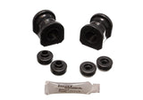 Energy Suspension 89-94 Nissan 240SX (S13) Black 25mm Front Sway Bar Bushing Set Energy Suspension Bushing Kits  AXOPROS