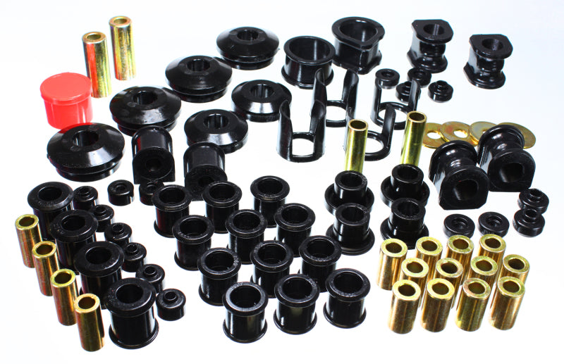 Energy Suspension 89-94 Nissan 240SX (S13) Black Hyper-Flex Master Bushing Set Energy Suspension Bushings - Full Vehicle Kits  AXOPROS