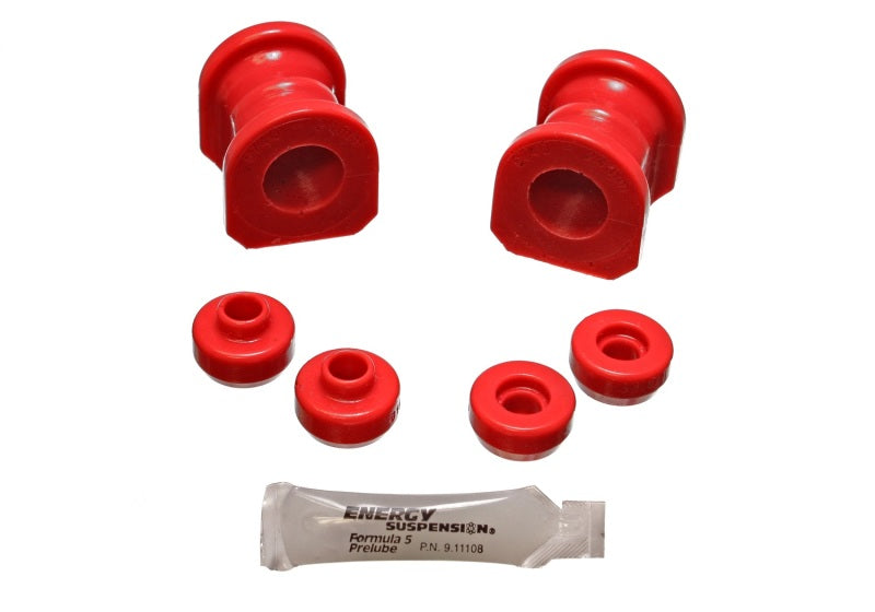 Energy Suspension 89-94 Nissan 240SX (S13) Red 25mm Front Sway Bar Bushing Set Energy Suspension Bushing Kits  AXOPROS