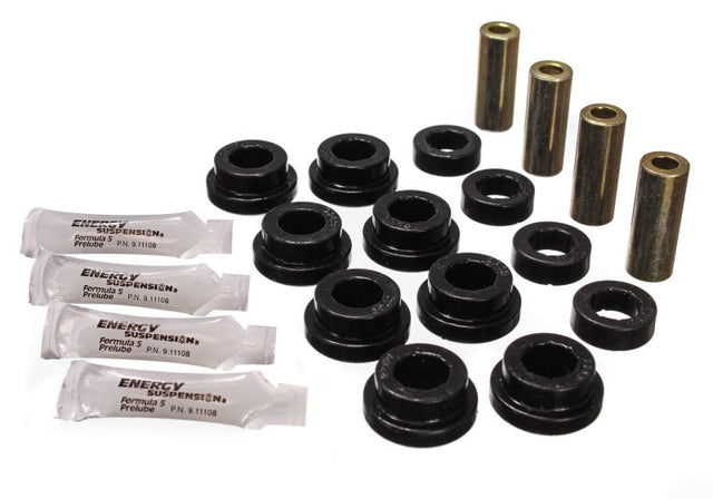 Energy Suspension 89-95 Honda Civic/CRX / 93-97 Honda Del Sol (including VTEC)  Black Rear Control A Energy Suspension Bushing Kits  AXOPROS