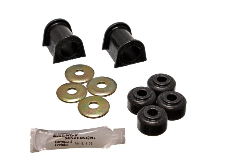 Energy Suspension 90-94 Mitsubishi Eclipse AWD Black 20mm Front Sway Bar Bushings (Sway bar end link Energy Suspension Bushing Kits  AXOPROS