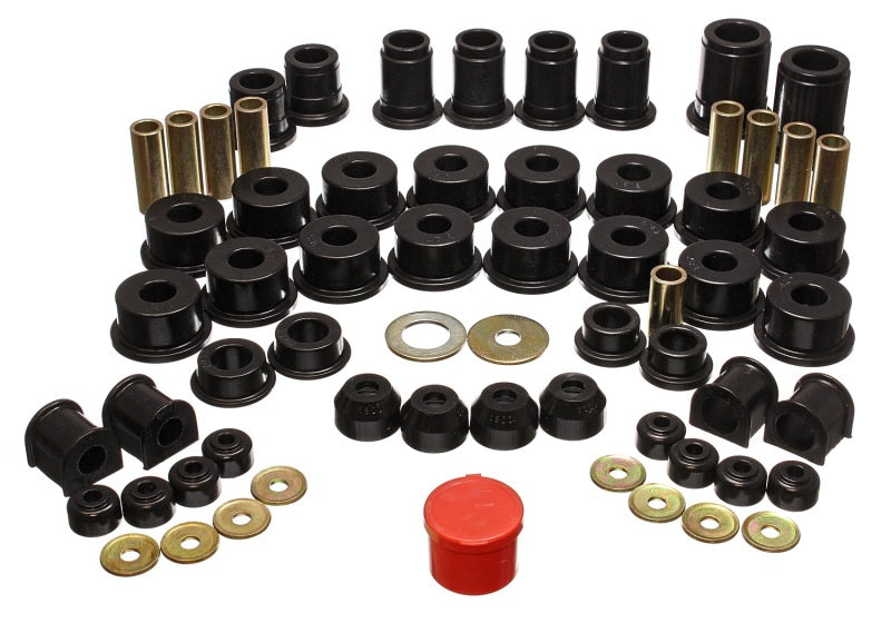 Energy Suspension 90-95 Toyota 4 Runner 2WD/4WD Black Hyper-Flex Master Bushing Set Energy Suspension Bushings - Full Vehicle Kits  AXOPROS