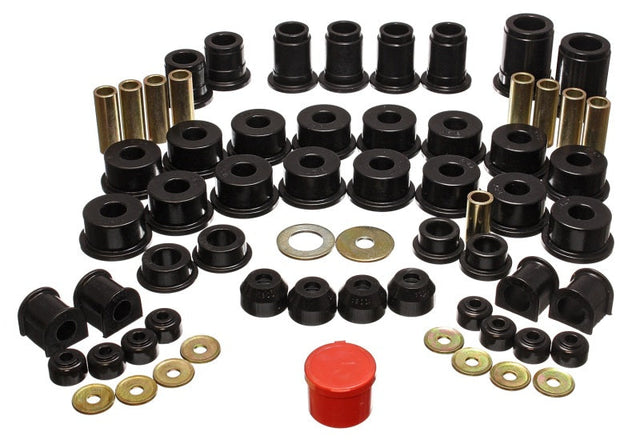 Energy Suspension 90-95 Toyota 4 Runner 2WD/4WD Black Hyper-Flex Master Bushing Set Energy Suspension Bushings - Full Vehicle Kits  AXOPROS
