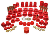 Energy Suspension 90-95 Toyota 4 Runner 2WD/4WD Red Hyper-Flex Master Bushing Set Energy Suspension Bushing Kits  AXOPROS