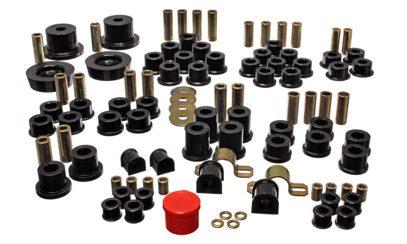 Energy Suspension 90-97 Mazda Miata Black Hyper-Flex Master Bushing Set Energy Suspension Bushings - Full Vehicle Kits  AXOPROS