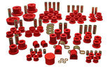 Energy Suspension 90-97 Mazda Miata Red Hyper-Flex Master Bushing Set Energy Suspension Bushing Kits  AXOPROS