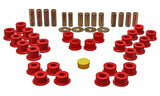 Energy Suspension 90-97 Mazda Miata Red Rear Control Arm Bushing Set Energy Suspension Bushing Kits  AXOPROS