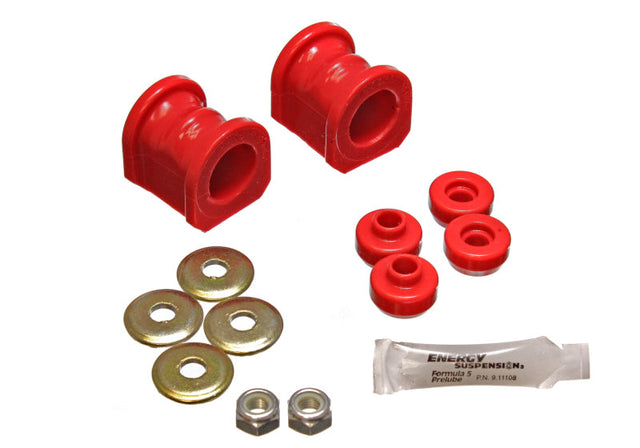 Energy Suspension 91-94-Nissan Sentra/NX1600/2000 Red 27mm Front Sway Bar Frame Bushings (Sway bar e Energy Suspension Bushing Kits  AXOPROS