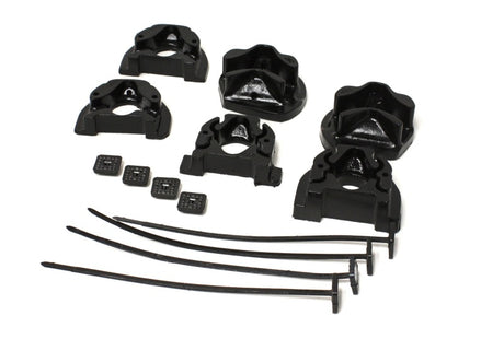 Energy Suspension 92-00 Honda Civic (Except 99-00 Si) / 93-97 Del Sol Black Motor Mount Inserts (Man Energy Suspension Bushing Kits  AXOPROS