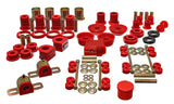 Energy Suspension 93-02 Chevrolet Camaro Red Hyper-flex Master Bushing Set Energy Suspension Bushing Kits  AXOPROS