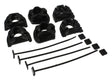 Energy Suspension 94-01 Acura Integra / 99-00 Honda Civic Si (Manual Transmission) Black Motor Mount Energy Suspension Bushing Kits  AXOPROS