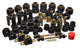 Energy Suspension 94-01 Dodge Ram 1500 2WD / 94-02 Ram 2500/3500 2WD Black Hyper-flex Master Bushing Energy Suspension Bushings - Full Vehicle Kits  AXOPROS
