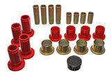 Energy Suspension 94-01 Ram 1500 / 94-02 Ram 2500/3500 2WD Red Front Control Arm Bushing Set Energy Suspension Bushing Kits  AXOPROS