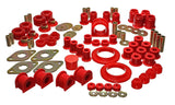 Energy Suspension 95-6/00 Toyota 4WD Pickup (Except T-100 & Tundra)  Red Hyper-Flex Master Bushing S Energy Suspension Bushing Kits  AXOPROS