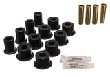 Energy Suspension 95-97 Toyota Tacoma / 89 4Runner / 89-95 Pick Up Black Rear Leaf Spring Shackle Bu Energy Suspension Bushing Kits  AXOPROS
