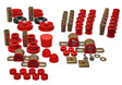 Energy Suspension 95-98 Nissan 240SX (S14) Red Hyper-Flex Master Bushing Set Energy Suspension Bushing Kits  AXOPROS