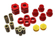 Energy Suspension 96-00 Honda Civic/CRX Red Front Control Arm Bushing Set Energy Suspension Bushing Kits  AXOPROS