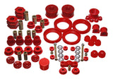 Energy Suspension 96-00 Honda Civic/CRX Red Hyper-Flex Master Bushing Set Energy Suspension Bushing Kits  AXOPROS