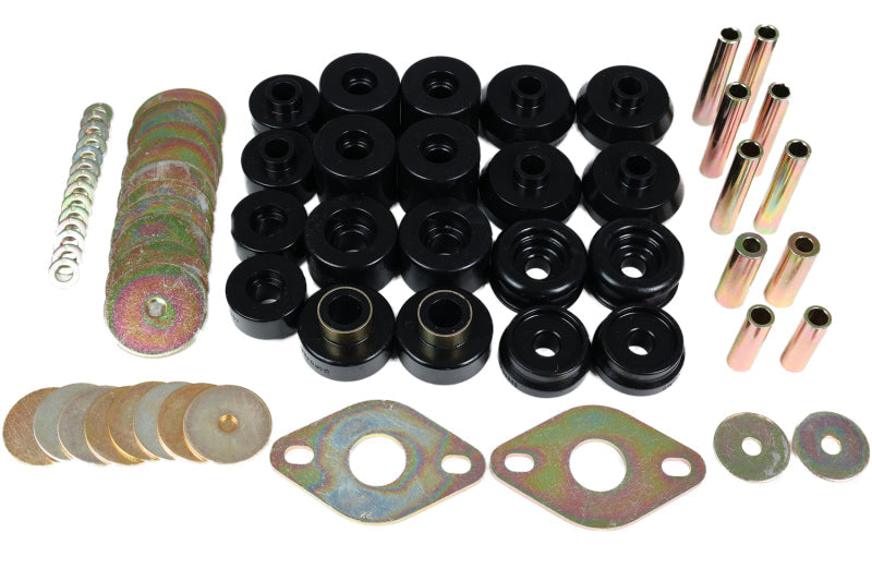 Energy Suspension 96-99 Toyota 4Runner 2WD/4WD Black Body Mount Bushing Set Energy Suspension Bushing Kits  AXOPROS