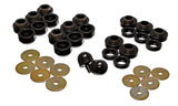 Energy Suspension 97-06 Jeep Wrangler YJ & TJ Black Body(cab) Mount Set Energy Suspension Bushing Kits  AXOPROS