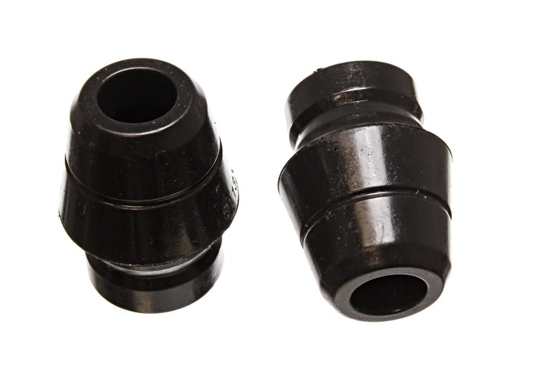 Energy Suspension 97-06 Jeep Wrangler YJ/TJ Black Front Bump Stop Set (Set of 2) Energy Suspension Bushing Kits  AXOPROS