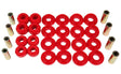 Energy Suspension 98-02 Toyota 4Runner Rear Red Control Arm Bushing Energy Suspension Bushing Kits  AXOPROS