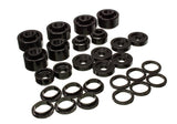 Energy Suspension 99-07 Ford F-250/F-350 SD 2/4WD Crew Cab Body Mount Set - Black Energy Suspension Bushing Kits  AXOPROS