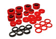 Energy Suspension 99-07 Ford F-250/F-350 SD 2/4WD Crew Cab Body Mount Set - Red Energy Suspension Bushing Kits  AXOPROS