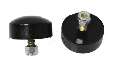 Energy Suspension Black 1 inch Tall Button head Bump Stop Set (2 per set) Energy Suspension Bushing Kits  AXOPROS