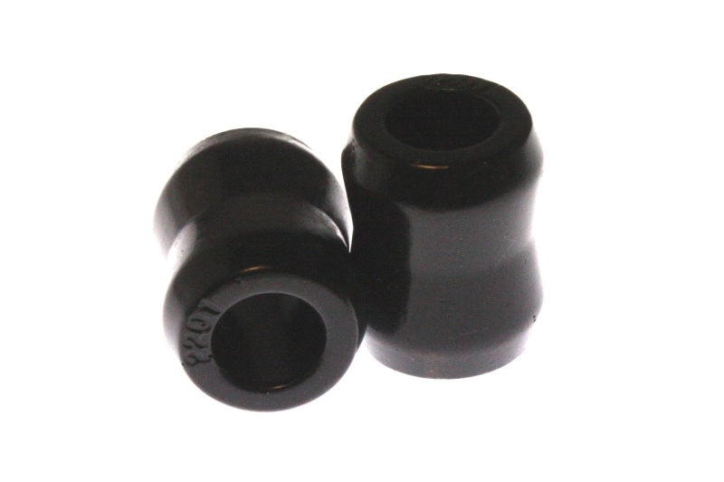 Energy Suspension Black Hour Glass Shock Bushings 3/4 inch I.D. 1 min - 1 1/8 max inch O.D. 1 7/16 i Energy Suspension Bushing Kits  AXOPROS
