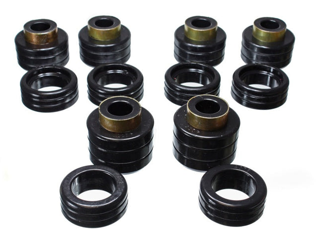 Energy Suspension Chevy Pickup 2&4Wd Body Mounts - Black Energy Suspension Bushing Kits  AXOPROS