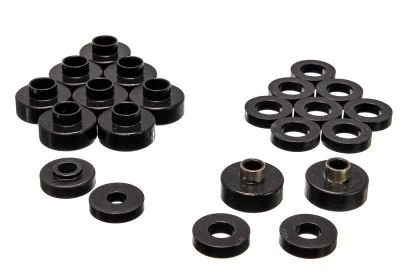 Energy Suspension Cj5-7 Body Mounts - Black Energy Suspension Bushing Kits  AXOPROS