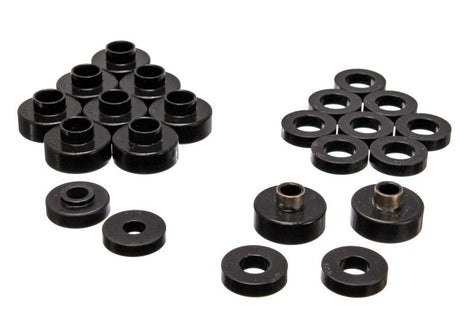 Energy Suspension Cj5-7 Body Mounts - Black Energy Suspension Bushing Kits  AXOPROS