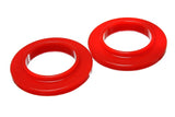 Energy Suspension Coil Spring Isolator Set - Red Energy Suspension Bushing Kits  AXOPROS