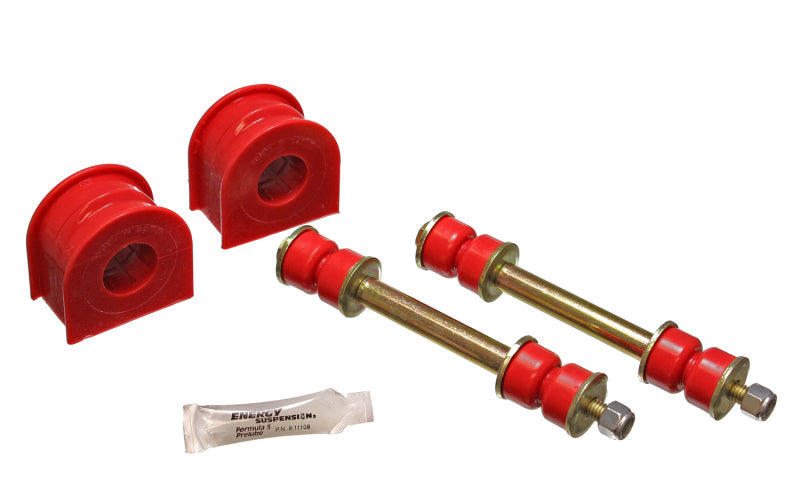 Energy Suspension Ford 29mm Front Sway Bar Bushing Set - Red Energy Suspension Bushing Kits  AXOPROS
