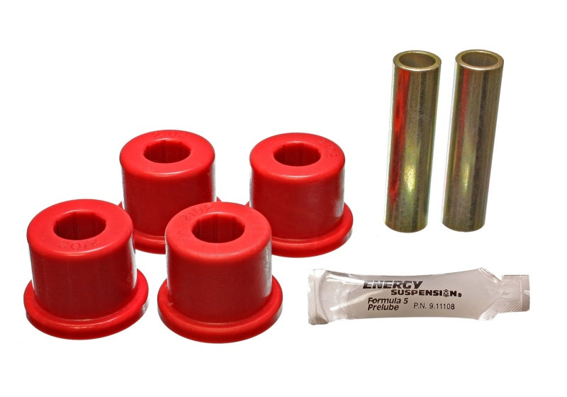 Energy Suspension Frame Shackle Set - Red Energy Suspension Bushing Kits  AXOPROS
