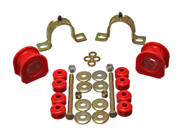 Energy Suspension Gm 4Wd Front Swaybar - 28Mm - Red Energy Suspension Bushing Kits  AXOPROS