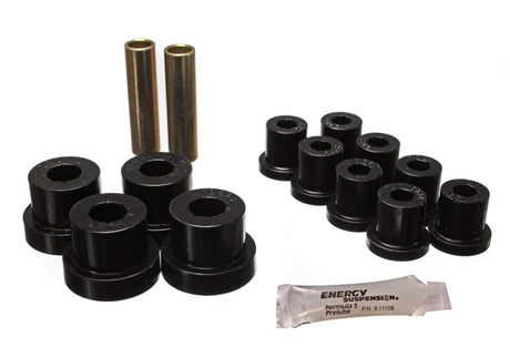 Energy Suspension Jeep Spring Bushing Set - Black Energy Suspension Bushing Kits  AXOPROS