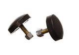 Energy Suspension Low Profile Black Bump Stop Set 11/16 inch Tall / 2 inch dia. (2 per set) Energy Suspension Bushing Kits  AXOPROS