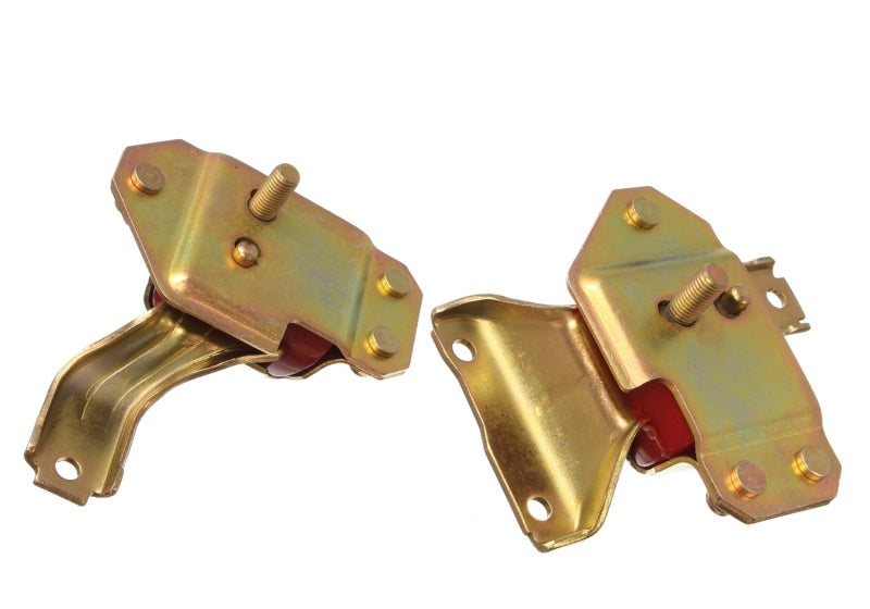 Energy Suspension Mustang 4.6L Motor Mounts - Red Energy Suspension Bushing Kits  AXOPROS