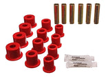 Energy Suspension Rear Spring Bushings - Red Energy Suspension Bushing Kits  AXOPROS
