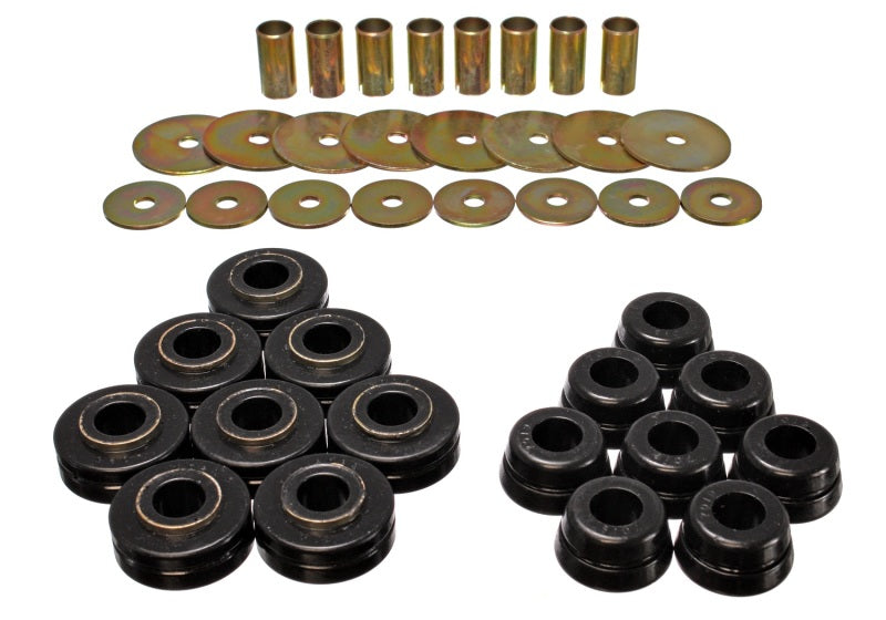 Energy Suspension Scout Ii Body Mounts - Black Energy Suspension Bushing Kits  AXOPROS