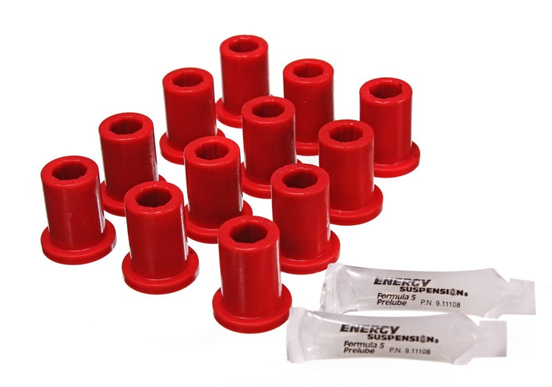 Energy Suspension Toy 4 X Sprg Bush O.E.M. Fj40 - Red Energy Suspension Bushing Kits  AXOPROS