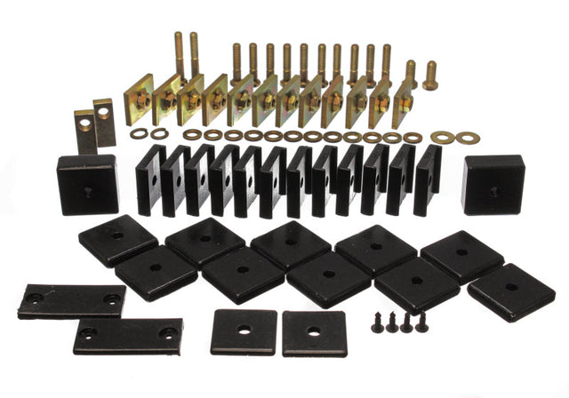 Energy Suspension Toy Land Cruiser Bodymount Set - Black Energy Suspension Bushing Kits  AXOPROS